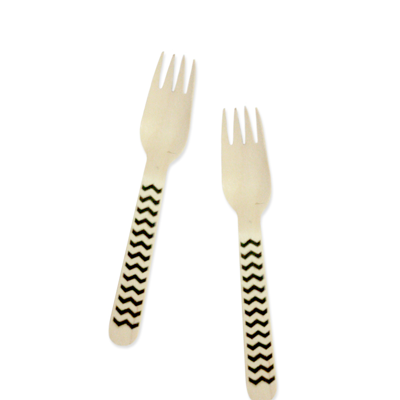 Fork - Chevron Black